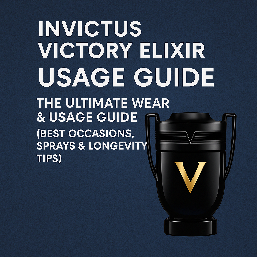 Invictus Victory Elixir Usage Guide: The Ultimate Wear & Usage Guide (Best Occasions, Sprays & Longevity Tips)