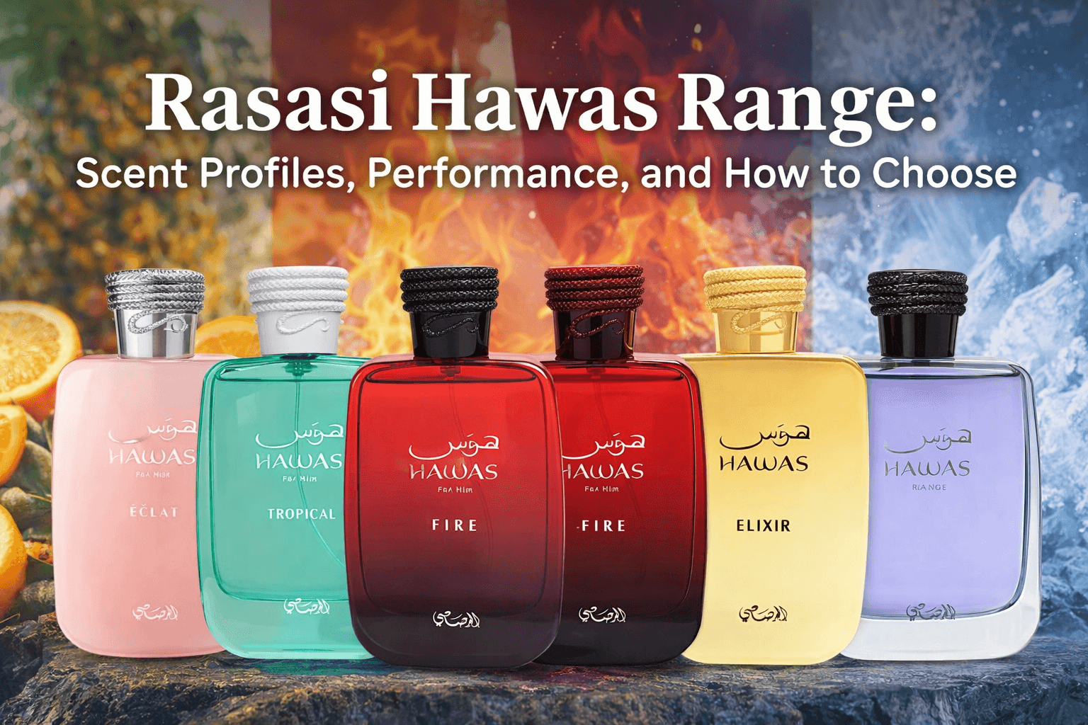 Rasasi Hawas Range: Scent Profiles, Performance, and How to Choose