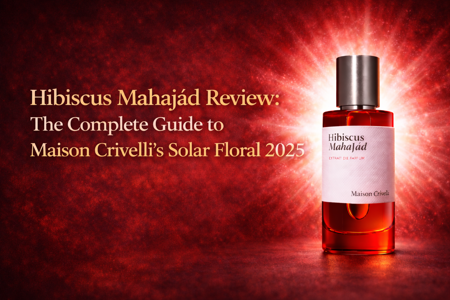 Hibiscus Mahajad The Complete Guide to Maison Crivelli's Solar Floral 2025